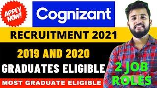  Cognizant Recruitment 2021 | Off Campus Drive for 2020 Batch | 2019 Batch