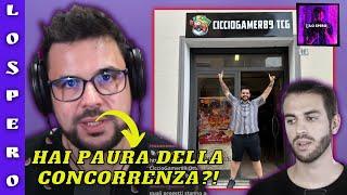 CICCIOGAMER DISSATO DA FEDERIC DOPO L'APERTURA DEL SUO NEGOZIO POKEMON?! CICCIO NE PARLA IN LIVE!