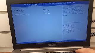 Ноутбук Asus K501 после установки SSD и замены Акб сбились настройки Bios | Решение | мастер Максим