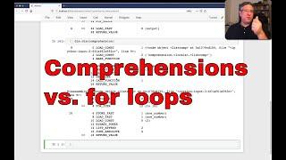 Python's list comprehensions vs. "for" loops — behind the scenes