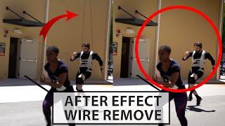 HOW TO REMOVE STUNT WIRE IN AFTER EFFECTS CC 2022 | Visual Effects | PG Editz