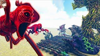 Red Hellbeast VS Mod Dinosaurs | ARK Mod Battle Ep.427