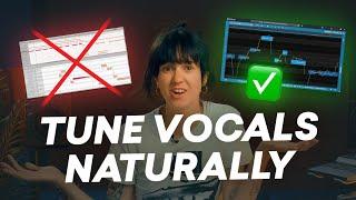 How to Tune NATURAL SOUNDING Vocals