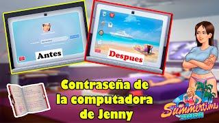 Summertime Saga Contraseña de la Computadora de Jenny Español