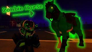 Halloween Exclusive Zombie Horse! [Roblox: Redwood Prison Reworked] Part 48