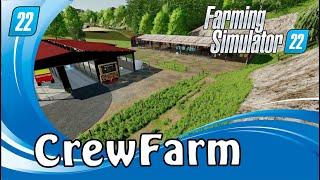 #FarmingSimulator22\ #CrewFarm Map beta