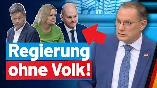 Ihre Glaubwürdigkeit schwindet Tag für Tag! Tino Chrupalla rechnet mit der Ampel ab! AfD-Fraktion BT