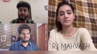 @Elvish yadav or @lakshya choudhary ka धमेकेदार kon hai GF Interviews by Rj mahvash Radio mirchi