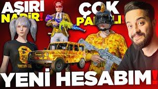 YENİ AŞIRI NADİR HESABIM! FULL BAPE ve NADİR SET DOLU YENİ HESABIM! (EFSANE) PUBG Mobile