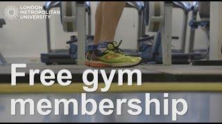 Free gym membership at London Met