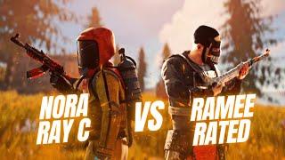 NORA & RAY VS RAMEE & RATED 2V2 ON RUST 