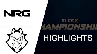 [Goals Highlights] The General NRG vs G2 Esports | RLCS X - NA Championship (17 June 2021)