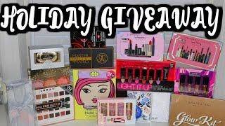 MY HUGE HOLIDAY MAKEUP GIVEAWAY!!!! OPEN INTERNATIONAL- CLOSED GIVEAWAY