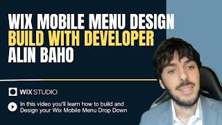 How to Design your Wix Mobile Menu Drop Down