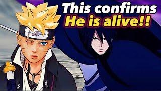 Sasuke is ALIVE in two blue vortex!