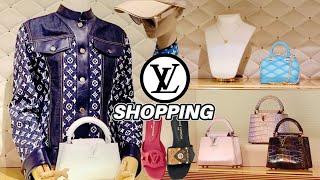 extensive SHOPPING at LOUIS VUITTON  new lv bags  lv shoes  lv womenswear  lv menswear