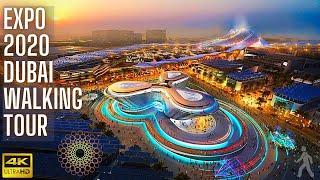 EXPO 2020 Dubai (2021) Inside Day & Night Time Complete Walking Tour in EXPO Pavilions | 4K