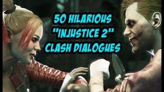 50 Hilarious "Injustice 2" Clash Dialogues