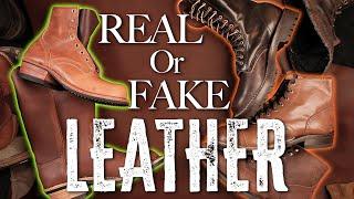 How to Distinguish Between Real and Fake Leather?