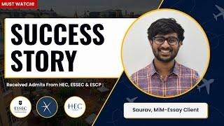 MiM-Essay Client Reviews - ESCP, ESSEC, HEC