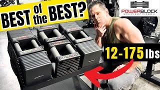 PowerBlock Pro 175 LB Review: The Biggest and Best Adjustable Dumbbell?