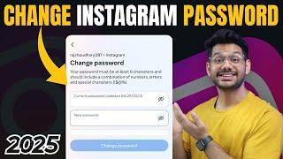 Instagram ka password kaise change kare | instagram password change 2025