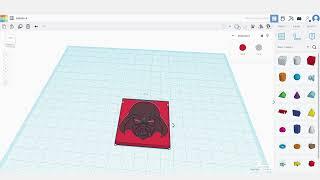 TINKERCAD - Lesson 04 - How to Import and Edit SVG Scalable Vector Graphics File Format