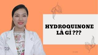 HYDROQUIONE LÀ GÌ ??? TRẦN MỸ HIỀN học spa , kinh doanh spa mở spa