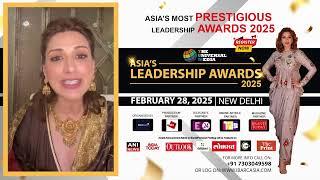 3rd Annual Asia's Leadership Awards 2025 | Sonali Bendre | IBARC Asia Int. | The Universal Media.