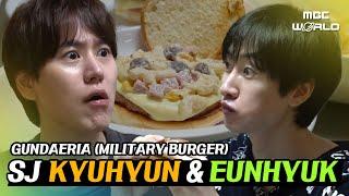 [C.C.] KYUHYUN&EUNHYUK introducing unique ways of eating "gundaeria" #SUPERJUNIOR #KYUHYUN #EUNHYUK