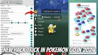 New Pokemon Go hack With PG Sharp In 2024| Spoofing, Joystick, Auto walk, Shiny Scanner, teleport