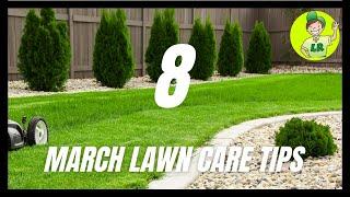 8 March lawn care tips