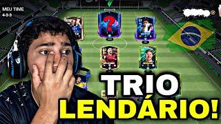 MONTEI UM TRIO LENDÁRIO NO FC MOBILE!