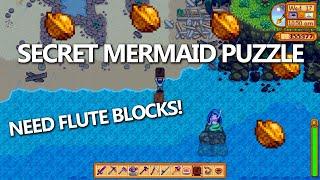 Ginger Island Secret Mermaid Puzzle! | Stardew Valley 1.5