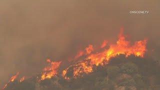 Southern California hit by 3 separate fires amid ongoing heatwave