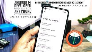 install any custom gsi android 14 dsu sideloader for any phone Feat. OnePlus 9rt