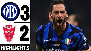 INTER - Monza 3-2 Gli Highlights Serie A 2024/25