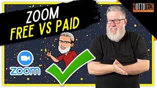 Zoom Basic vs Zoom Pro -  (What is the Difference, Free vs Paid)