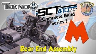 #13 Tekno SCT410 2.0 - BUILD SERIES - Kit Bag M : Rear End Assembly