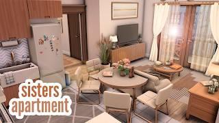 sisters apartment \\ The Sims 4 CC speed build