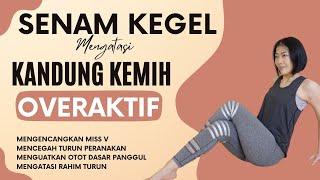 SENAM KEGEL - MENGATASI KANDUNG KEMIH OVERAKTIF (SERING BAK/BESER) | LATIHAN OTOT DASAR PANGGUL