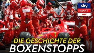 Anschieben & Tanken!  Die Entwicklung der Boxenstopps in der Formel 1