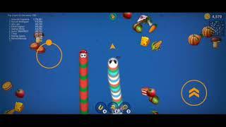 worms zone.io  games gameplay trailer games #mobigames