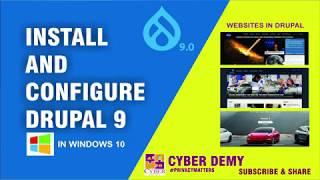 How to Install and Configure DRUPAL 9 in Windows 10