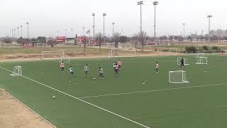 UEFA A - Team Training - John Gall - Winning ball in final 3rd