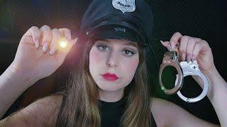 ASMR | Exame dos nervos cranianos MAS EU SOU POLICIAL