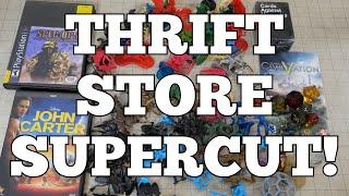 Thrift Finds Supercut, A Decade at Goodwill Buy the Pound