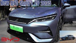 Launched at 2024 Chengdu Auto Show with a starting price of 189,800 yuan | New BYD Song L EV 2025