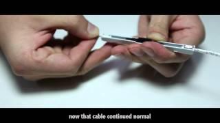 Unikit-L925BP-fiber optic mechanical splice-operation vedio