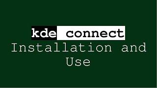 How to install & transfer files wirelessly to laptop using kde connect in Linux | ubuntu 20.4 LTS |